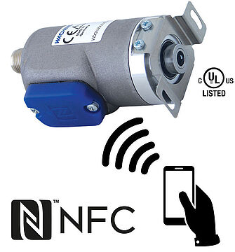 NFC Drehgeber Encoder WDGN36E axial