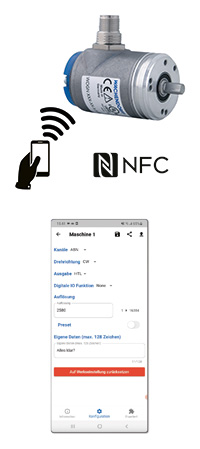 WDGN NFC Drehgeber - encoder