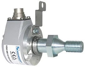 Mounting kit with hollow shaft encoder Mounting kit with hollow shaft encoder