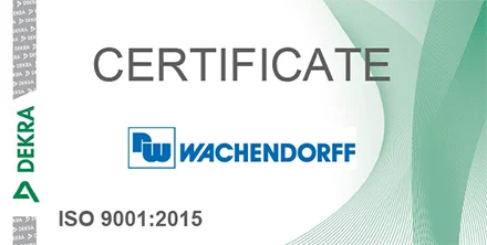 Certification DIN EN ISO 9001